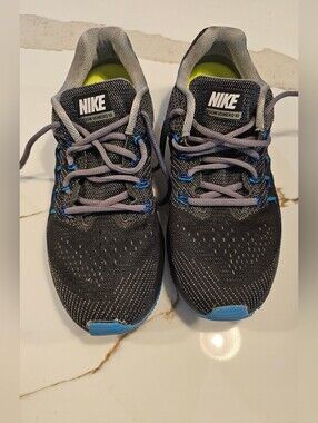 Nike Zoom Vomero Men's Running Shoes - Black/Gray/Blue